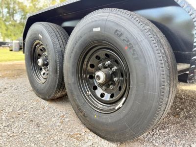 New 2026 Top Hat Trailers EH14-20x83 Equipment Trailer w/ Dovetail, 14 Ply Tire Upg. & Slide In Ramps