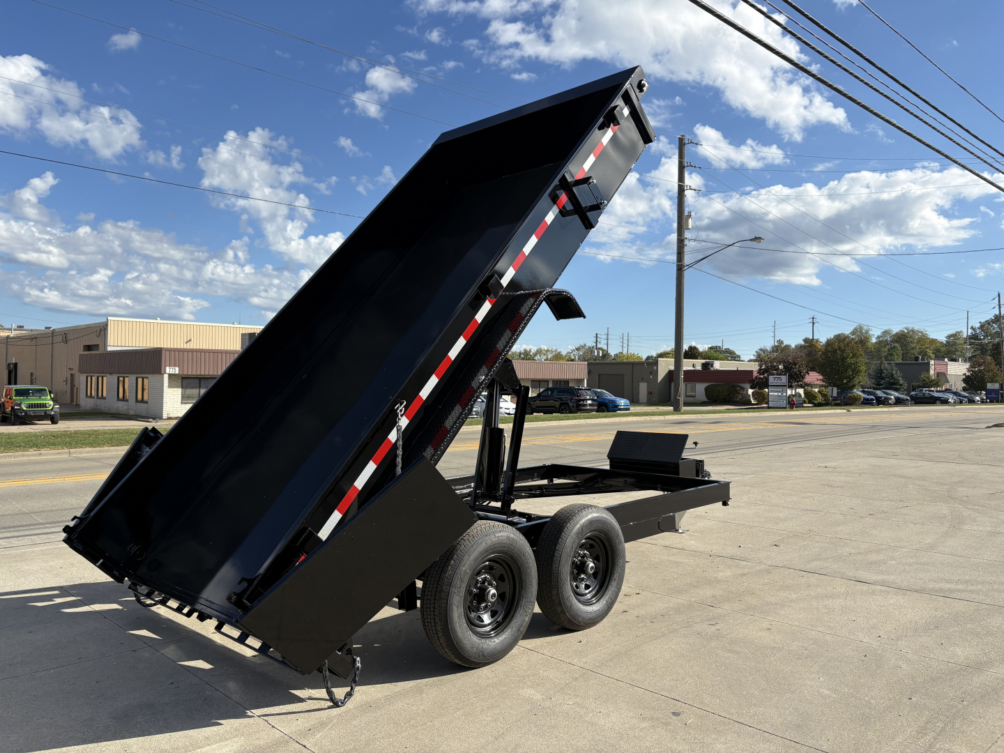 New 2026 Punch 83"X14' SCISSOR 14K DUMP Dump Trailer