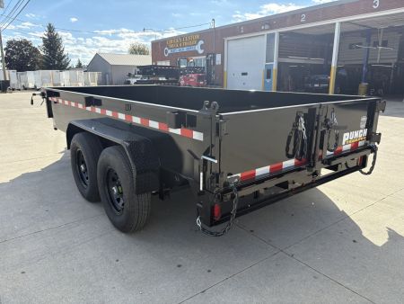New 2026 Punch 83"X14' SCISSOR 14K DUMP Dump Trailer