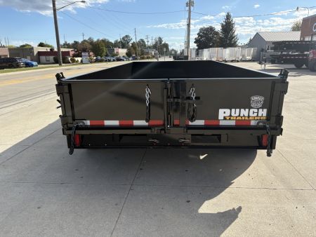 New 2026 Punch 83"X14' SCISSOR 14K DUMP Dump Trailer