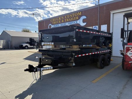 New 2026 Punch 83"X14' SCISSOR 14K DUMP Dump Trailer