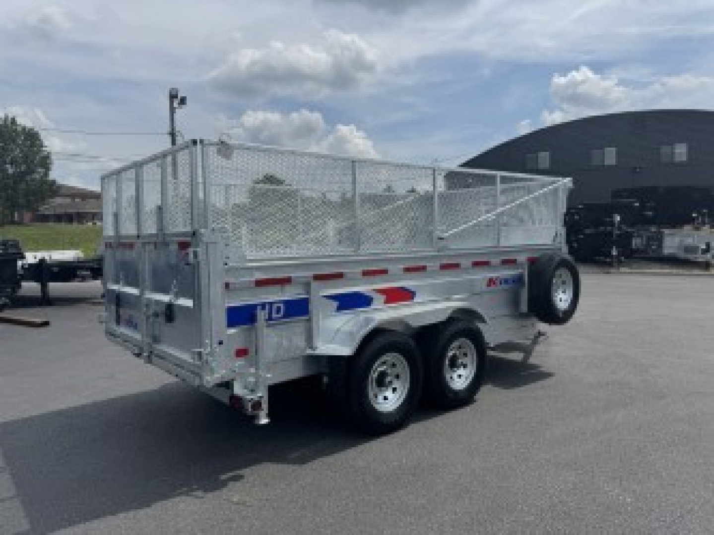 New 2026 K-Trail D8214-14 7X14 TA Dump Trailer