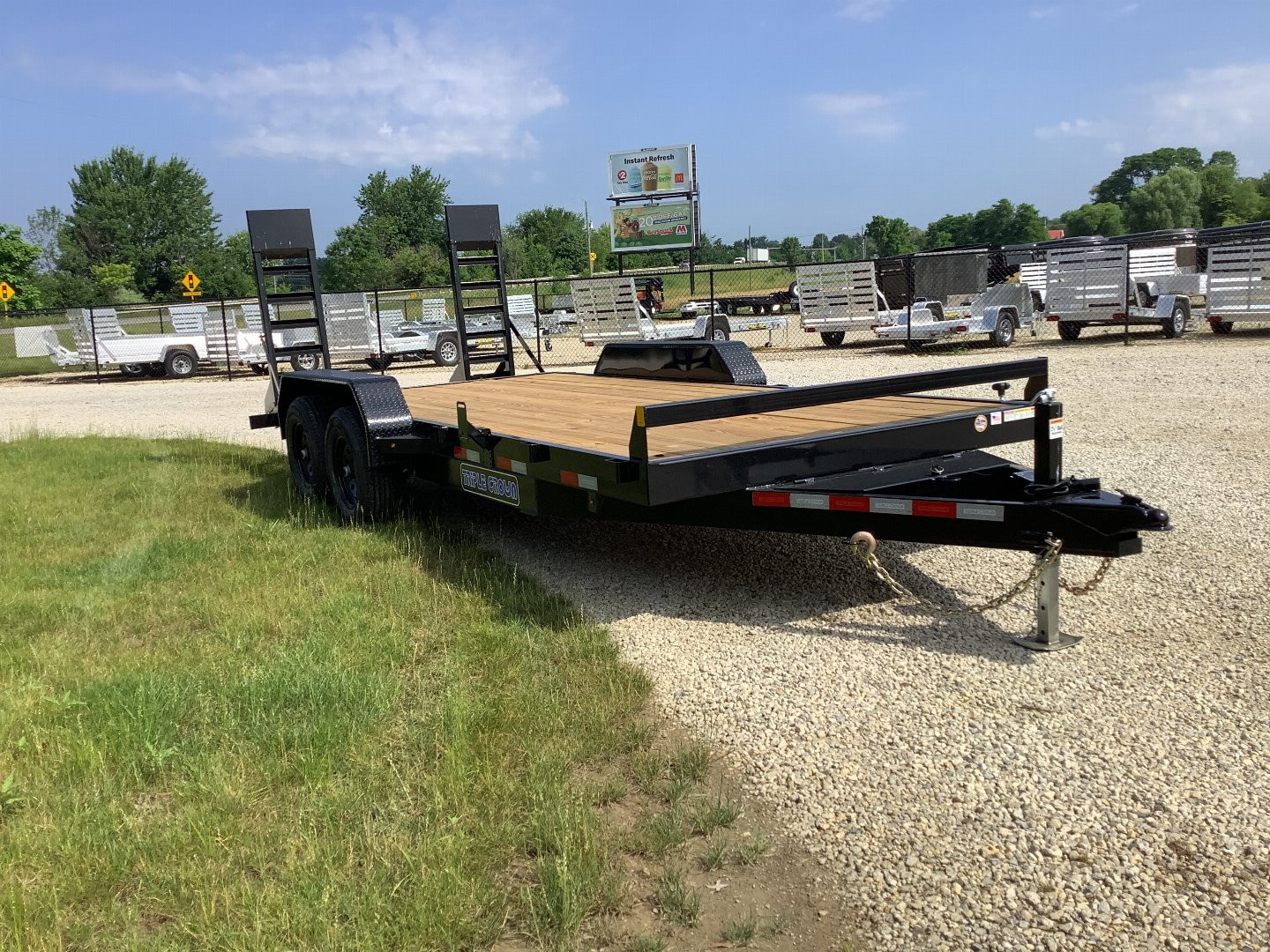2026 7×18 Dovetail Trailer