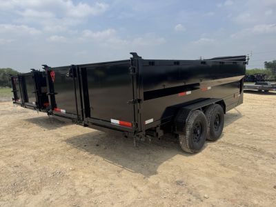New 2026 Texas Pride Trailers DT716316KGN Dump Trailer
