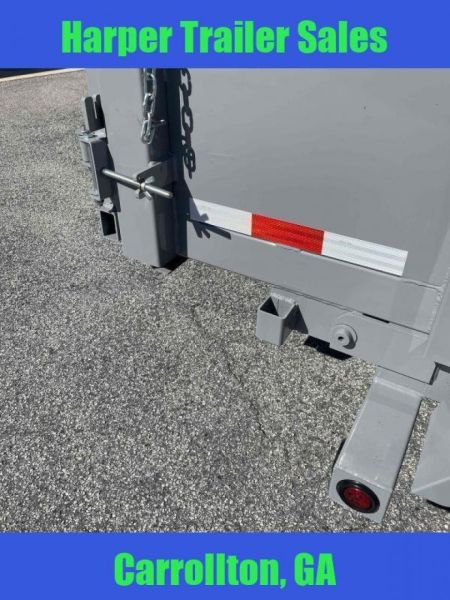 New 2025 TUFFDUMP 14K 7X16 DUMP TRAILER 4' WALLS