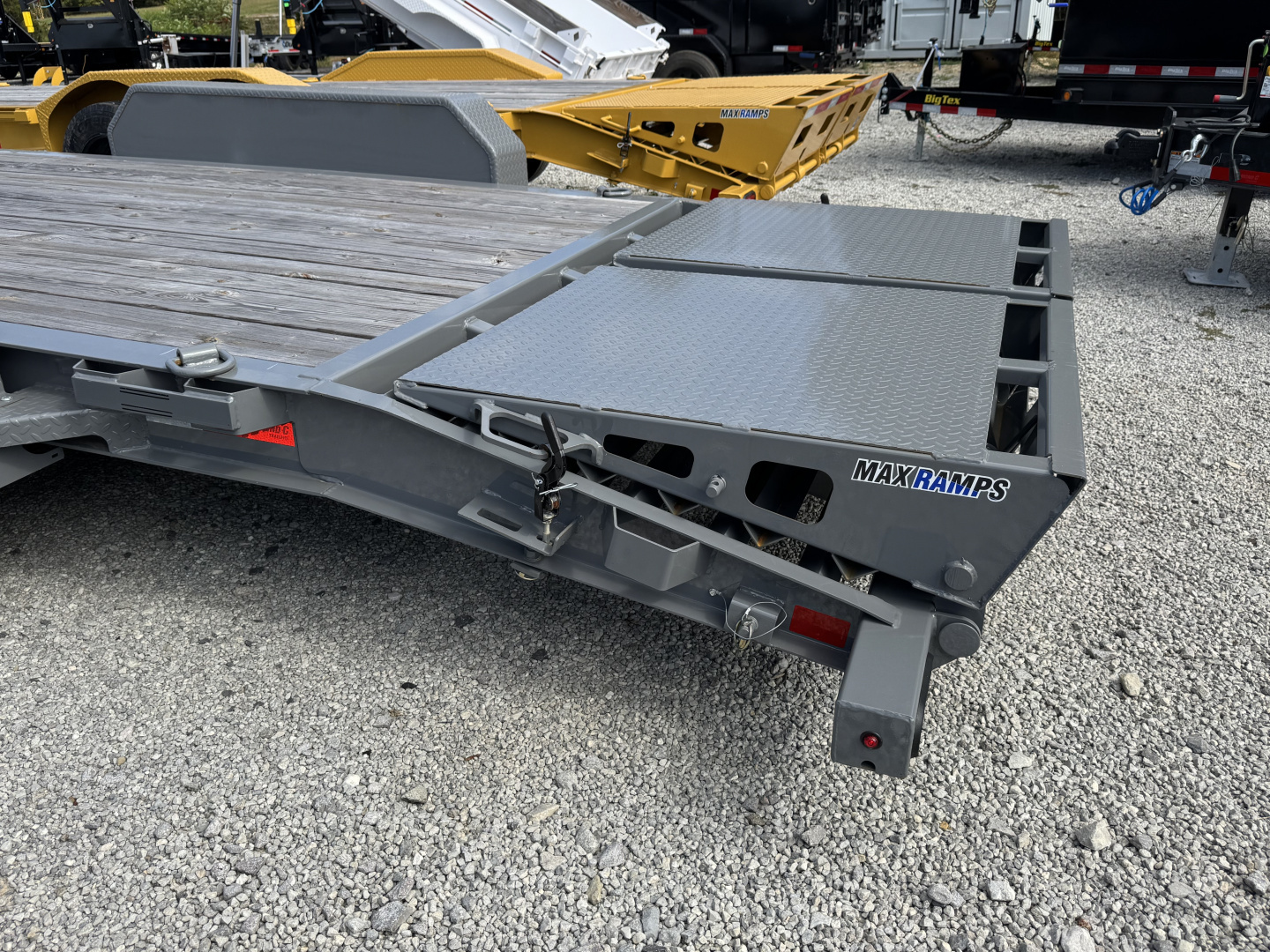 New 2025 Diamond C LPX208 22’ EQUIPMENT TRAILER, WINCH PLATE, MAX RAMPS 18K GVWR