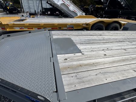 New 2025 Diamond C LPX208 22’ EQUIPMENT TRAILER, WINCH PLATE, MAX RAMPS 18K GVWR