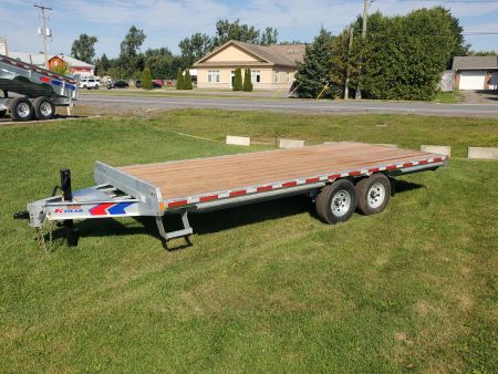 New 2027 CANADIAN MADE K-Trail 20' 7 Ton Deckover Flatbed Trailer