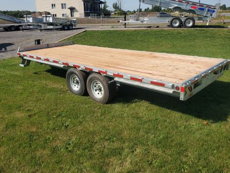 New 2027 CANADIAN MADE K-Trail 20' 7 Ton Deckover Flatbed Trailer