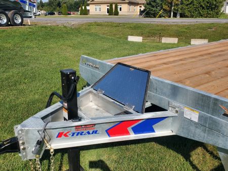 New 2027 CANADIAN MADE K-Trail 20' 7 Ton Deckover Flatbed Trailer