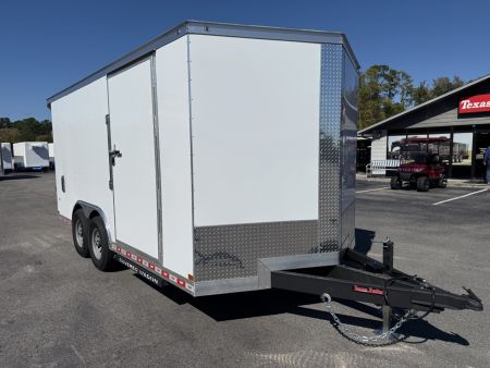 New TX8.5X16TA5 TEXAS TRAILERS 8.5' X 16' ENCLOSED / CARGO TRAILER W/ STP PACKAGE