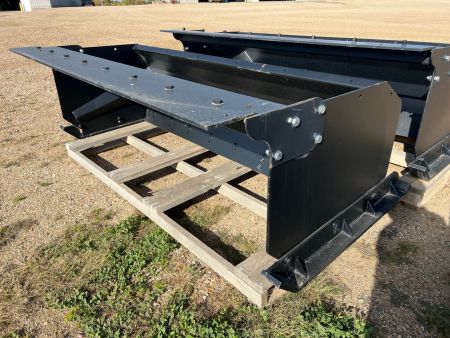 New 2025 Jenkins Iron and Steel 96  Skid Steer Snow Pusher Attachment