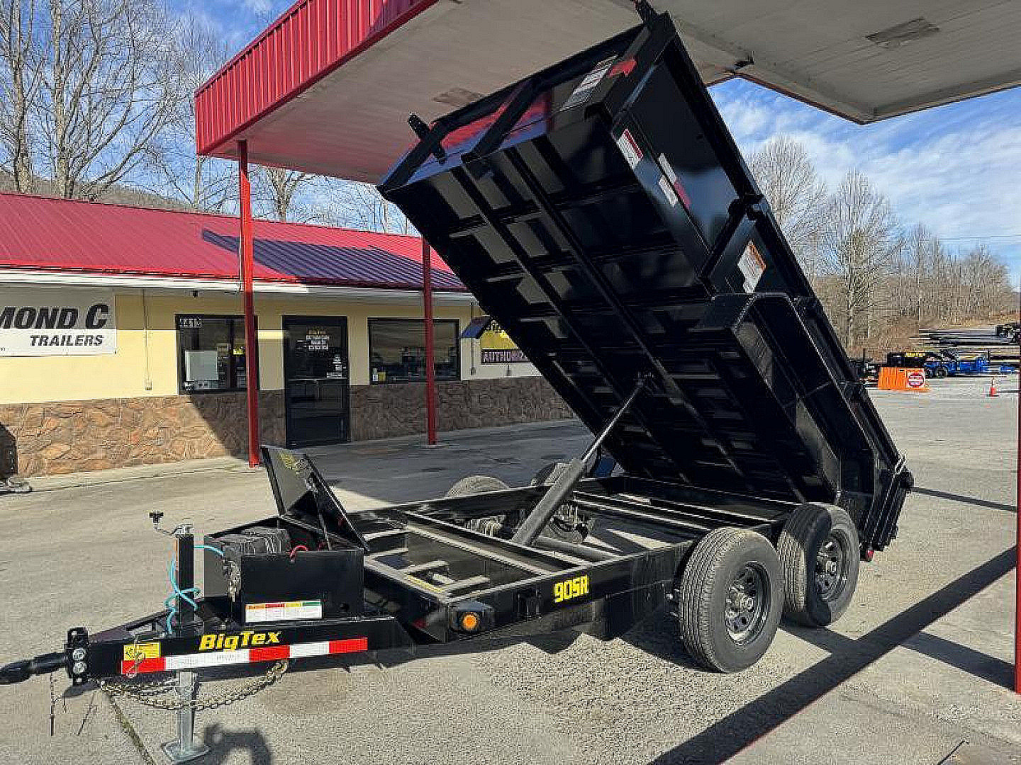 New 2026 Big Tex 90SR-6X12 Dump Trailer SLIDE OUT RAMPS