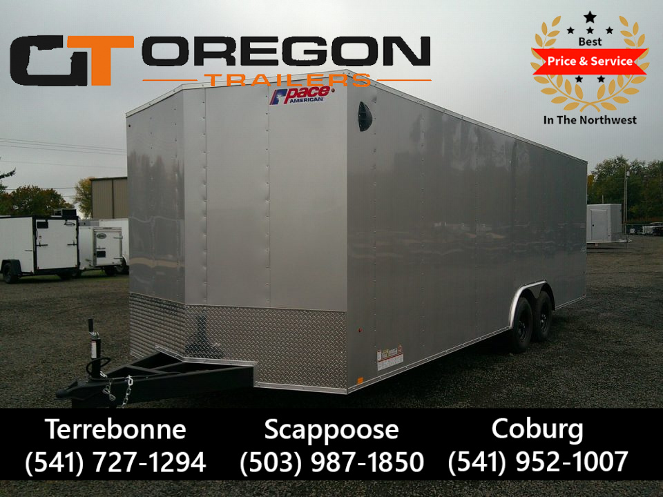 New 2026 Pace American 8.5x24 10K Car Hauler