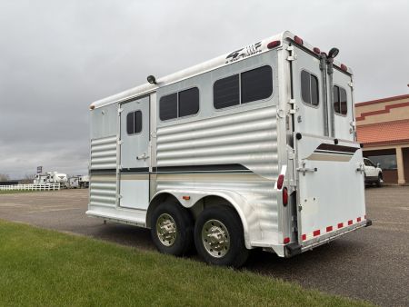 Used 2002 4-Star 2H Straight Load Horse Trailer