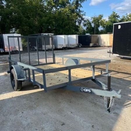 New 2026 GPS Trailers / GT Series / 76  x 10' / 3.5K Axle / 4' Mesh Gate