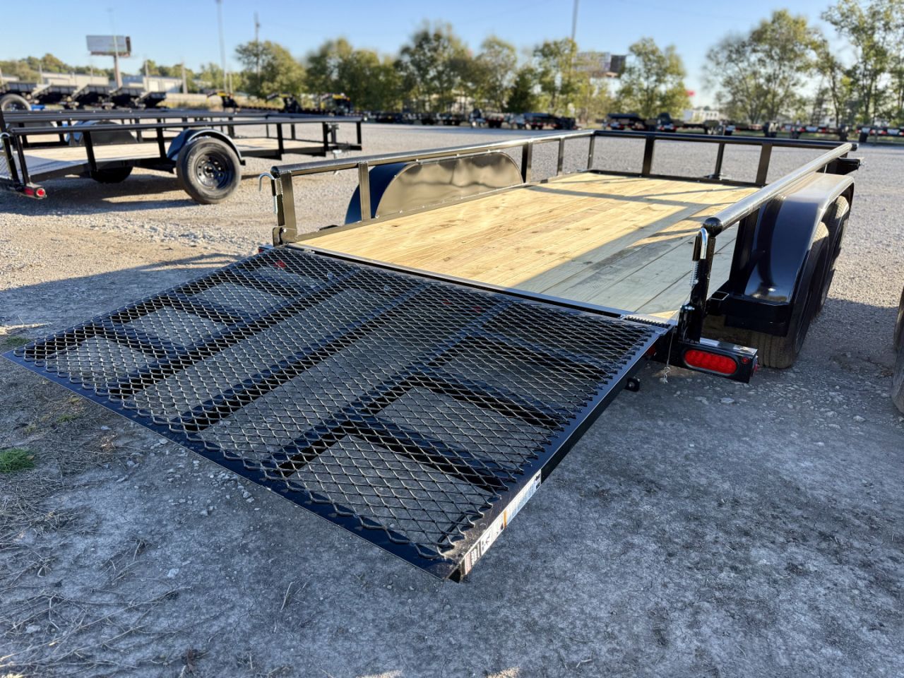 New 2026 Top Hat Trailers MP07-12x77 Utility Trailer