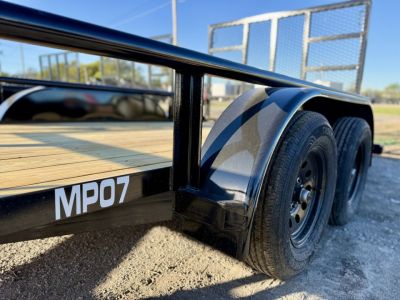 New 2026 Top Hat Trailers MP07-12x77 Utility Trailer