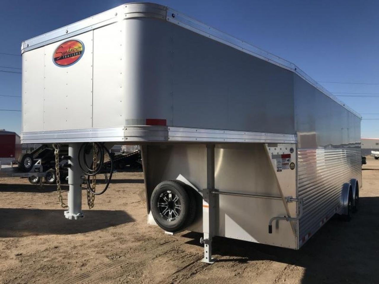 New 2024 Sundowner Trailers Gooseneck 28 foot cargo All Aluminum Cargo / Enclosed Trailer