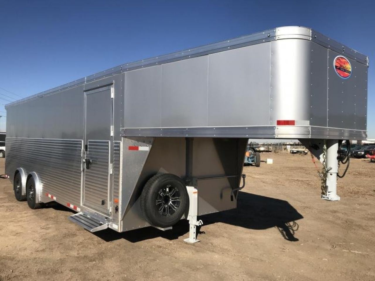 New 2024 Sundowner Trailers Gooseneck 28 foot cargo All Aluminum Cargo / Enclosed Trailer