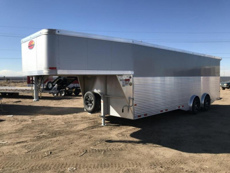 New 2024 Sundowner Trailers Gooseneck 28 foot cargo All Aluminum Cargo / Enclosed Trailer