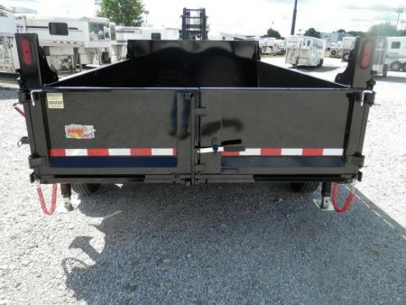 New 2026 Quality Steel and Aluminum 83"x12' Dump Trailer