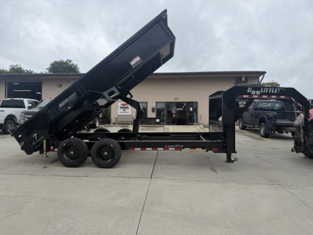 New 2027 Doolittle Trailers Master Dump 82 X16' Gooseneck Dump Trailer W/ Wireless Remote - (7 GA Floor / ST215/75R17.5) - 16,000# GVWR