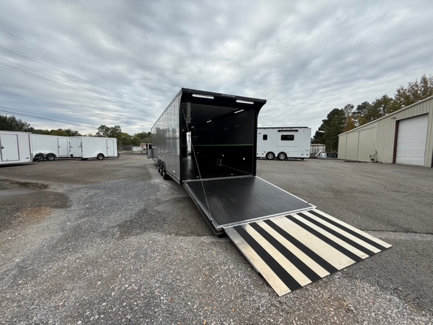New 2025 RC TRAILERS 8.5X34 RACE TRAILER