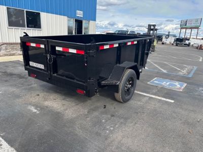 New 2026 Iron Panther 5x8x2 Single Ram Dump Trailer 2,995 GVWR