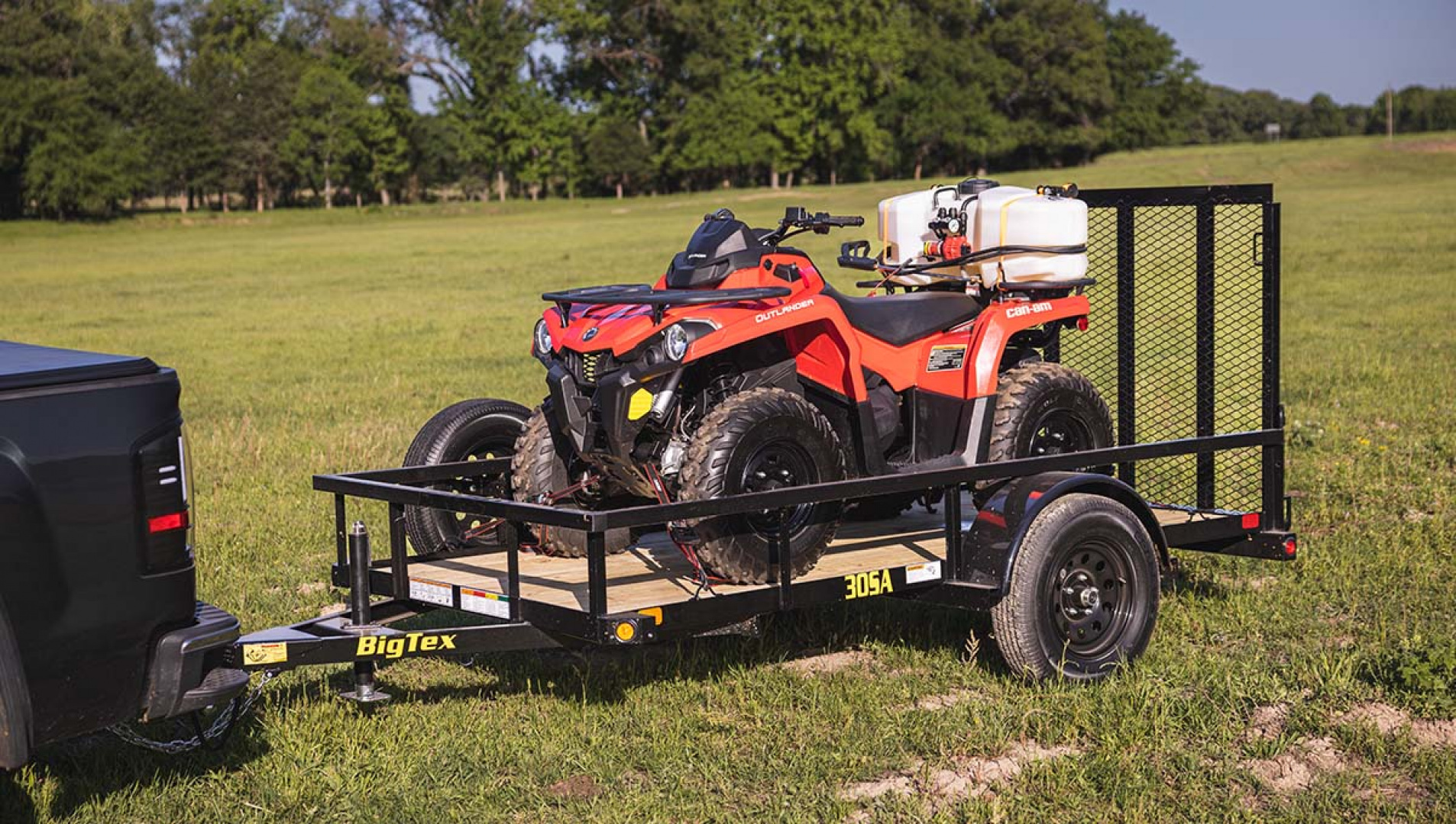 New 2025 Big Tex Trailers 30SA-10 5x10' Utility Trailer