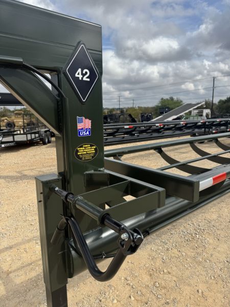 New 2026 Tuff Livestock TUFF42GN Hay Trailer