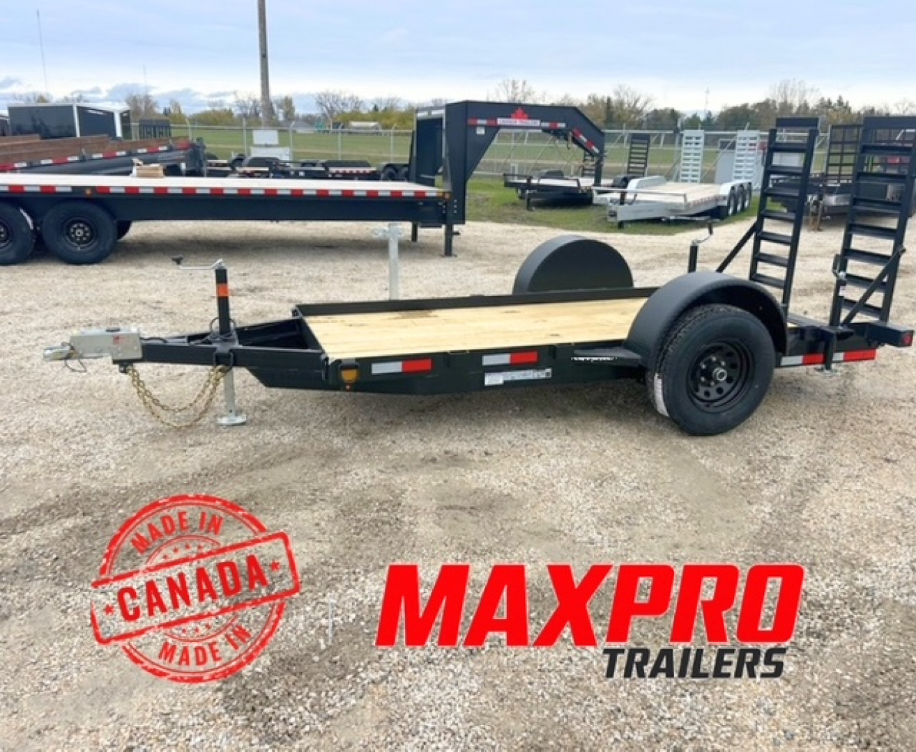 New 2026 Canada Trailers 4'x11' Mini Excavator Equipment Trailer