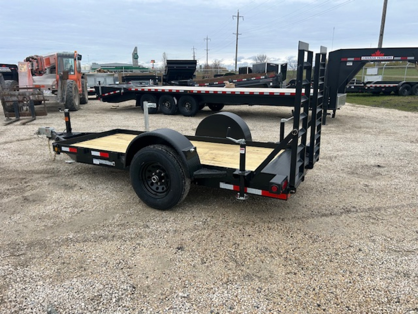 New 2026 Canada Trailers 4'x11' Mini Excavator Equipment Trailer