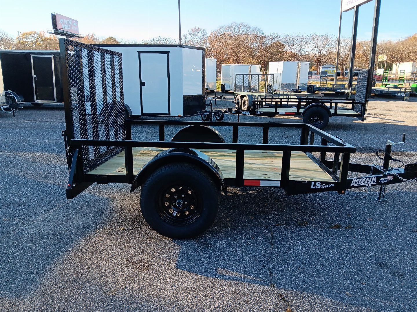 New 2025 ANDERSON MANUFACTURING LS 5X8SA Utility Trailer
