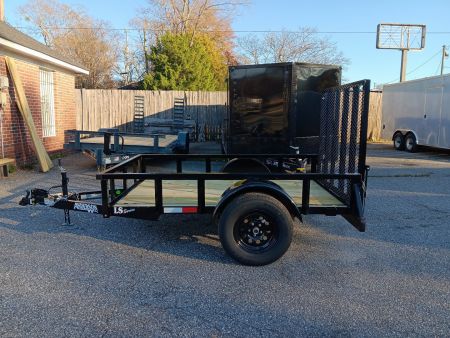 New 2025 ANDERSON MANUFACTURING LS 5X8SA Utility Trailer