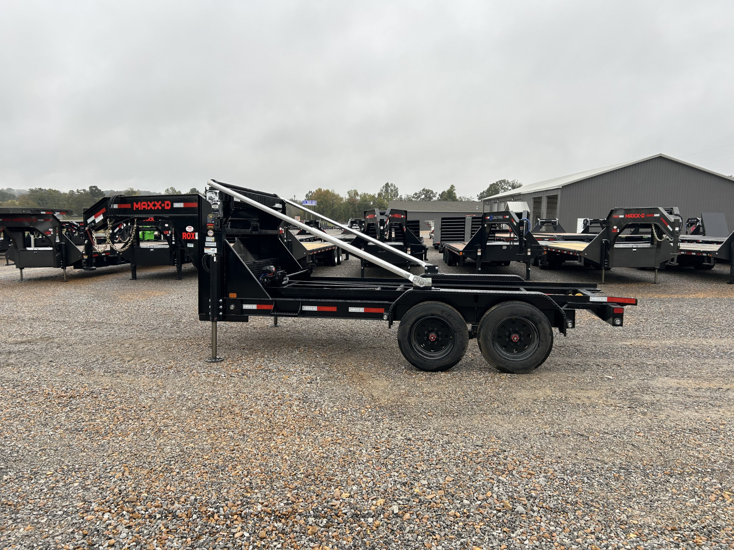 New 2026 MAXXD Roll Off Dump Trailer | 83" x 14' 18K GVWR