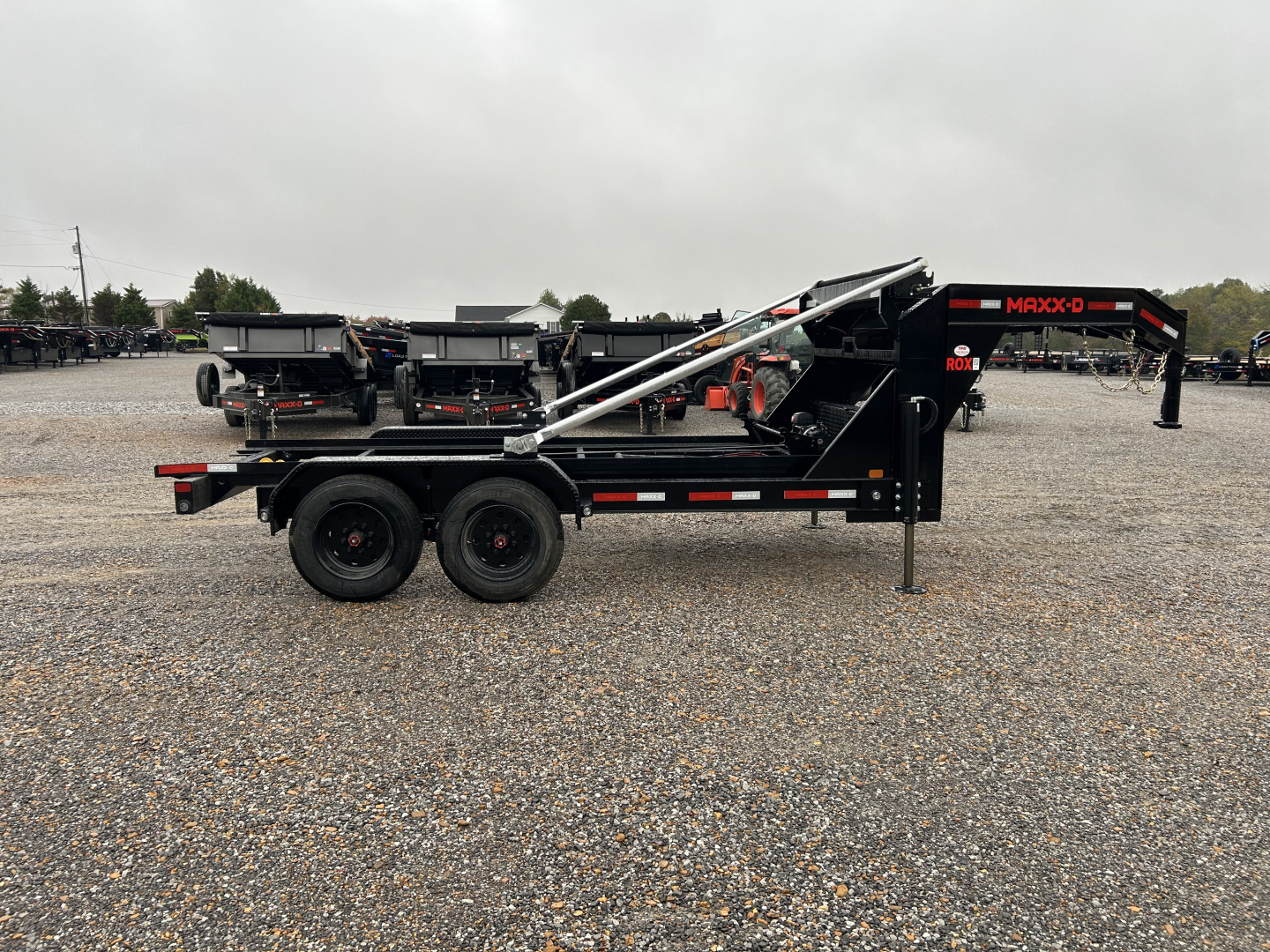 New 2026 MAXXD Roll Off Dump Trailer | 83" x 14' 18K GVWR