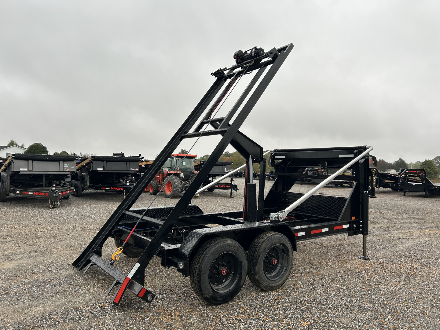New 2026 MAXXD Roll Off Dump Trailer | 83" x 14' 18K GVWR