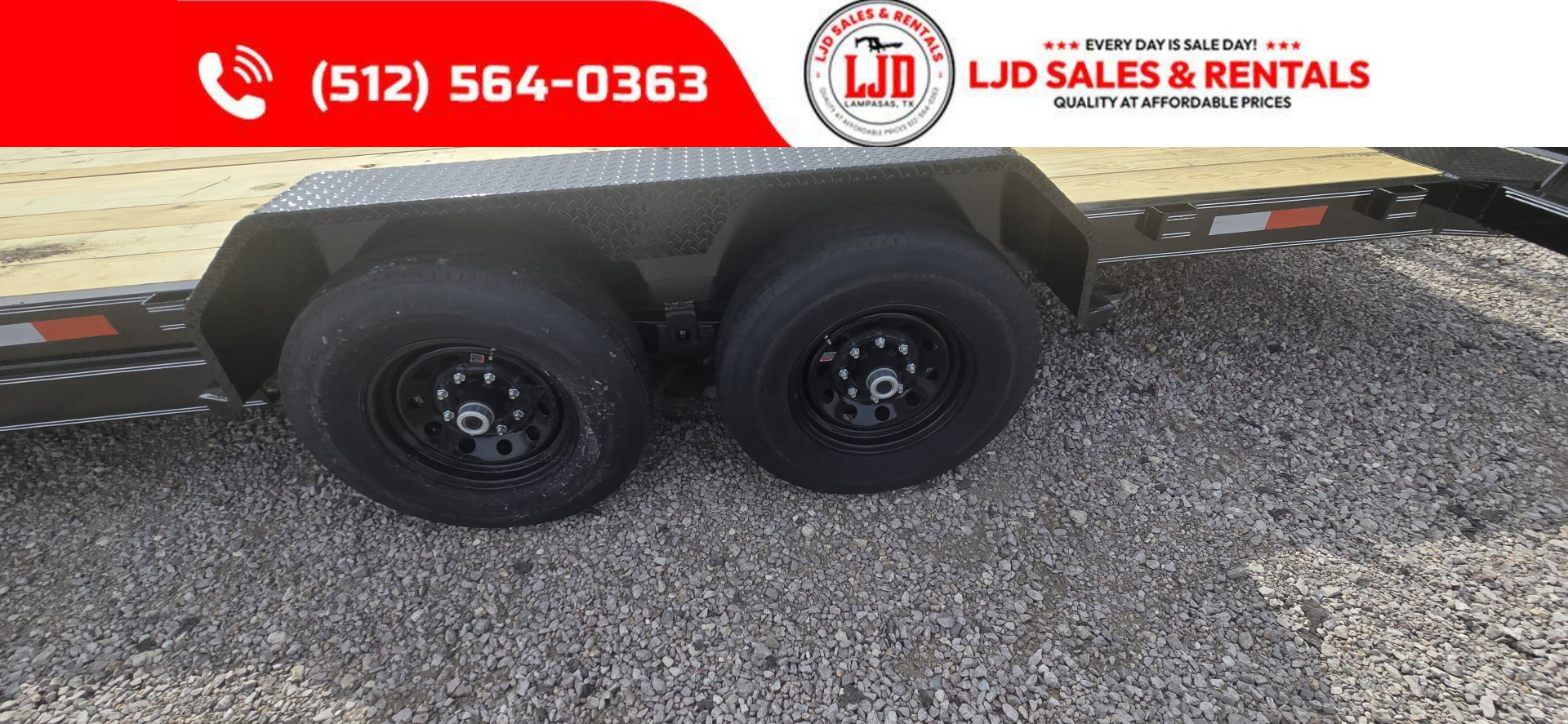 New 2025 AMW - Tilt / Equipment Trailer - 14k GVWR
