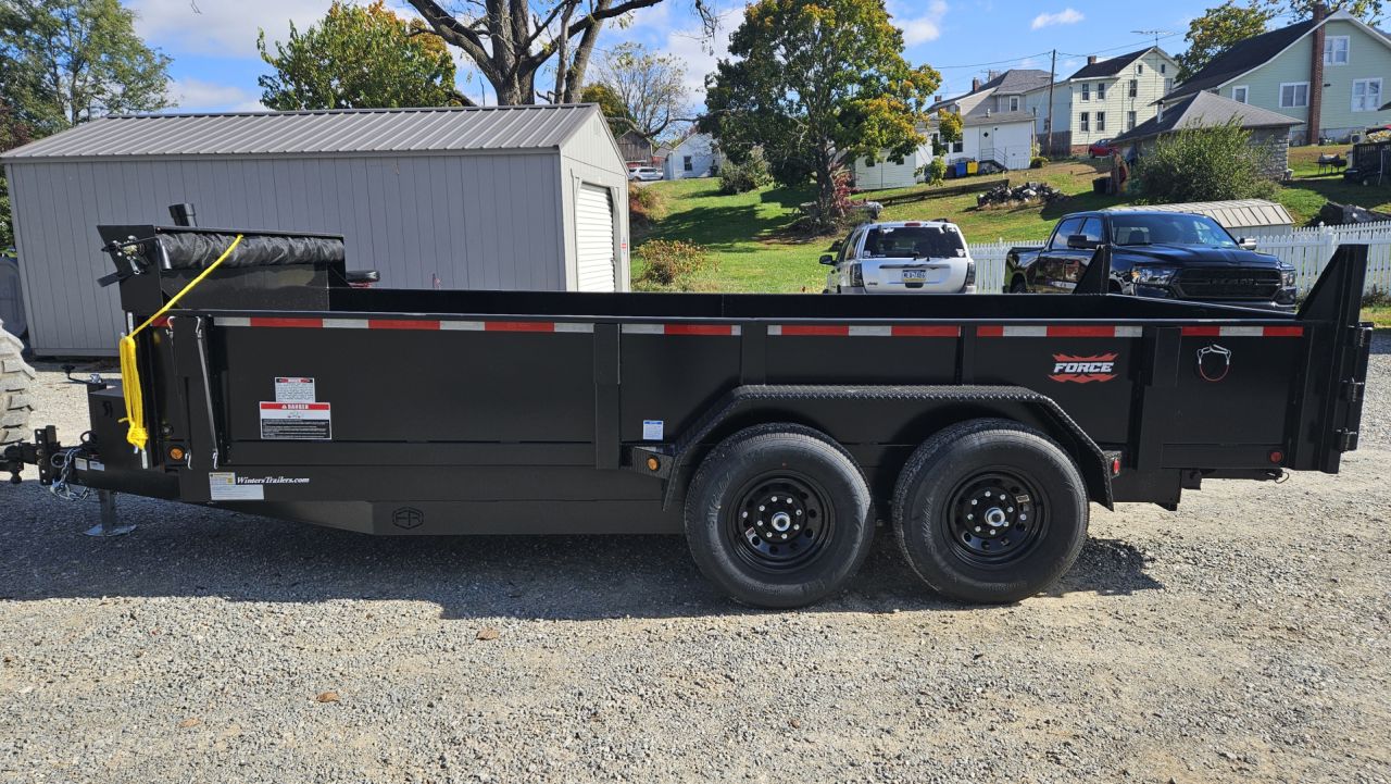 New 2026 Forest River FORCE 7X16TA Dump Trailer