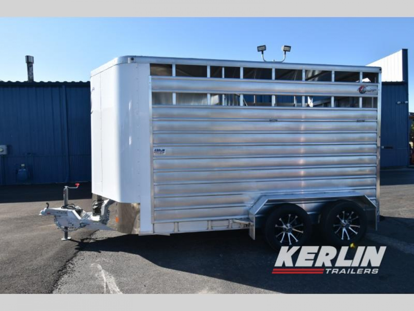 New 2026 Kiefer Manufacturing Kruiser STOCK SLANT LOAD BP Horse Trailer