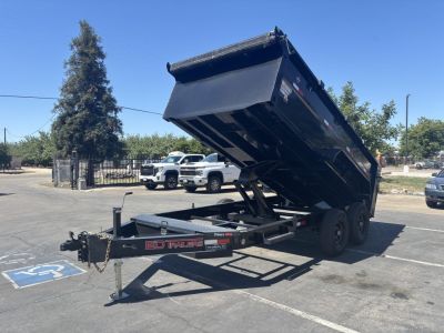 New 2026 ED 7'X14' 3 Scissor Dump Trailer 14,000lbs GVWR