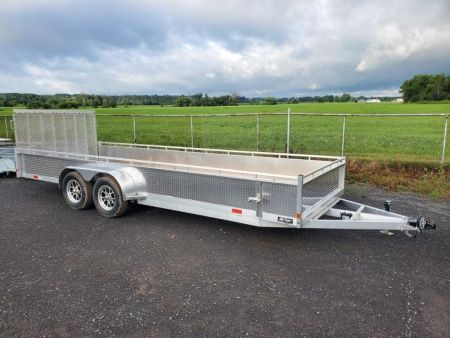 New 2027 Enbeck All Aluminum 7'x20' Landscape Utility Trailer