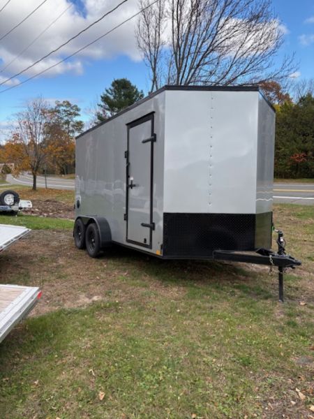 New 2026 Cross Trailers CTB 7 X 14 Tandem Axle Cargo / Enclosed Trailer - 7K GVW