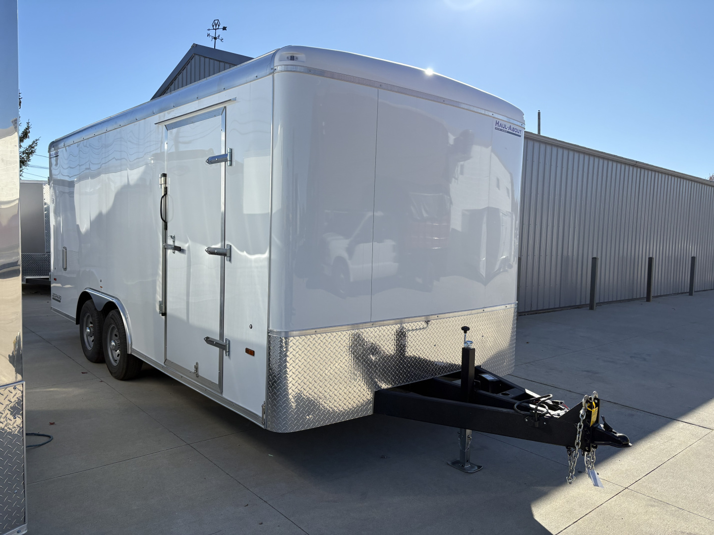New 2026 Haul About Trailers 8.5'X18' LEOPARD W/LANDSCAPE PACKAGE Cargo / Enclosed Trailer