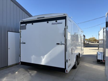 New 2026 Haul About Trailers 8.5'X18' LEOPARD W/LANDSCAPE PACKAGE Cargo / Enclosed Trailer