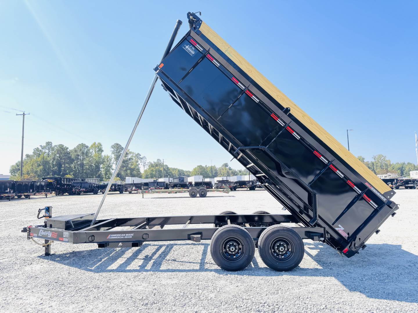 New 2026 Liberty LD14K83X14 Dump Trailer