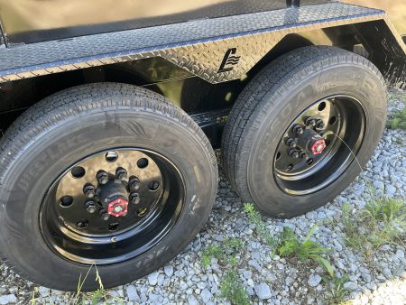 New 2025 Liberty LD16K 16’TELESCOPIC Dump Trailer, 40” HIGH SIDES, 17.5K GVWR, 7 GAUGE FLOOR