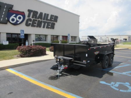 New 2025 H&H Trailers 76 X 12 Single Ram H7612UD-24-100 Dump Trailer 10K