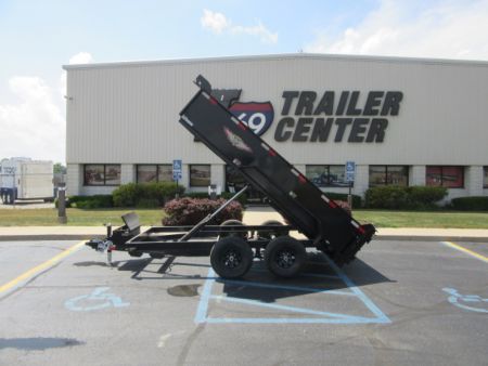 New 2025 H&H Trailers 76 X 12 Single Ram H7612UD-24-100 Dump Trailer 10K